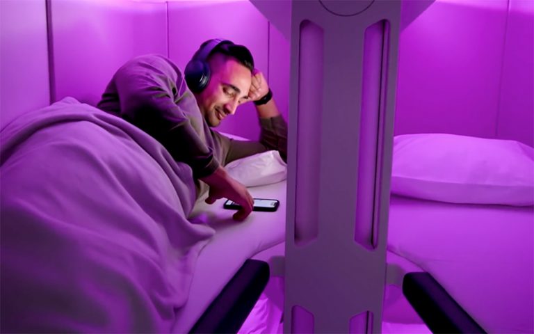 ¿Viajar en litera? La nueva apuesta de Air New Zealand